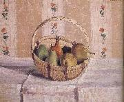 Camille Pissarro basket of apples and pears Sweden oil painting artist